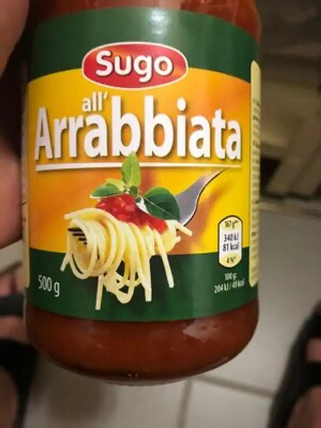 Sugo all Arrabbiata