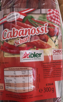 Cabanossi scharf