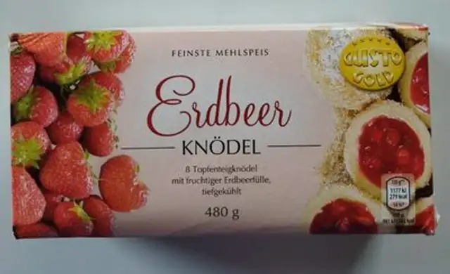 Erdbeerknödel