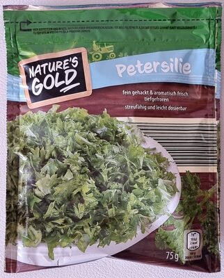 Petersilie fein gehackt, tiefgefroren