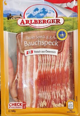 Bauchspeck front packaging