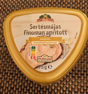 Sertésmájas, finoman aprított