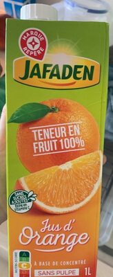 Jus d'orange