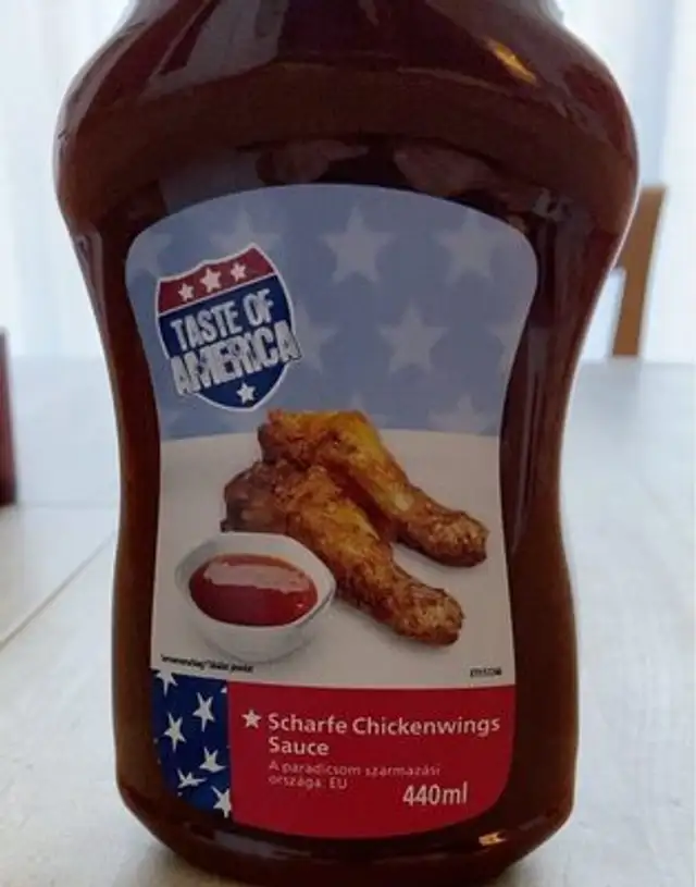 Scharfe Chickenwings Sauce
