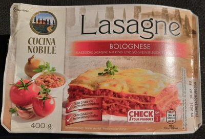 Lasagne Bolognese