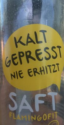 Saft Flamingofit - Apfel, Erdbeere, Kiwi