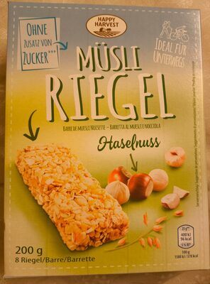 Müsli Riegel, mogyorós