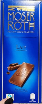 moser roth privat chocolatiers lait edel vollmilch
