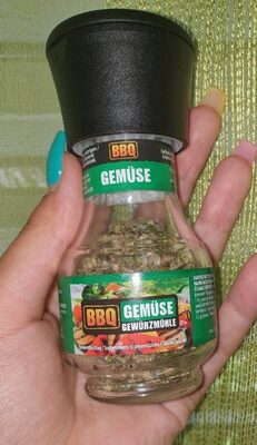 BBQ GEMÜSE GEWÜRZMÜHLE