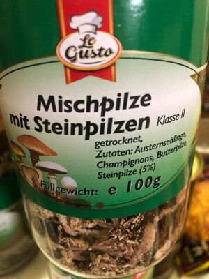 Pilze Mischpilze mit Steinpilzen getrocknet