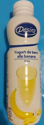 Yogurt da bere alla banana