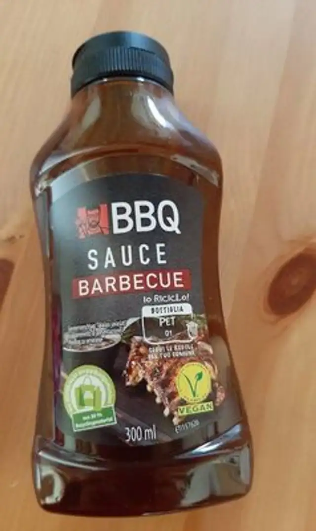 BBQ sauce barbecue front packaging