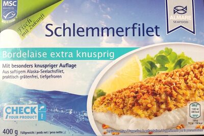 Schlemmerfilet - Bordelaise extra knusprig