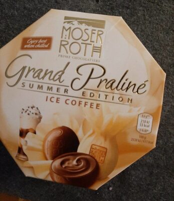 Grand Praline ice coffee