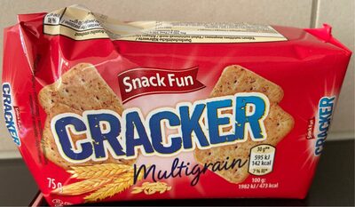 Cracker multigrain front packaging