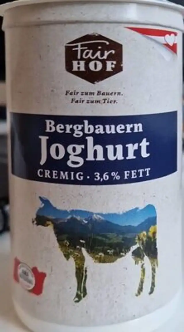 Bergbauern Joghurt