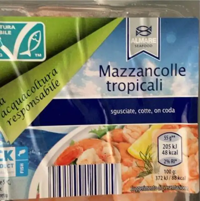 Mazzancolle tropicali