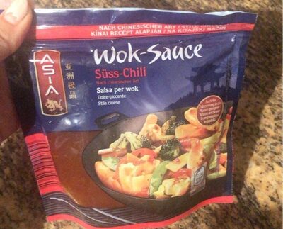 Wok-Sauce Süss-Chili front packaging