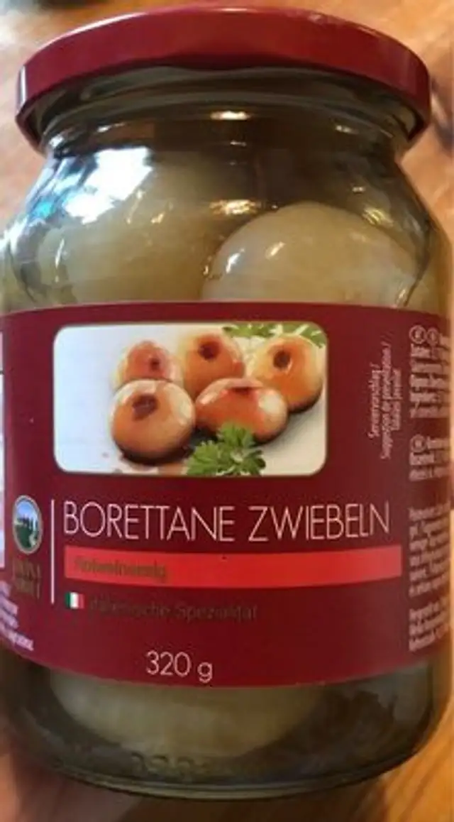 Oignon borettane au vin rouge
