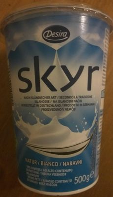 Skyr front packaging