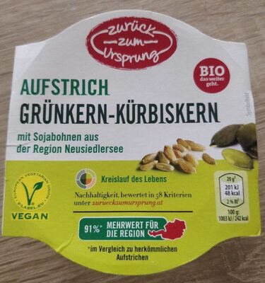 Aufstricht Grünkern-Kürbiskern