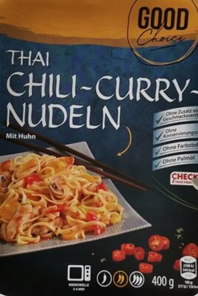Thai Chili-Curry-Nudeln