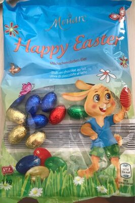Happy Easter Milchschokoladen-Eier