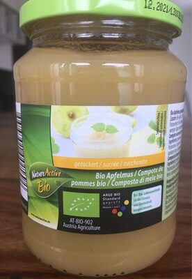 Compote de pommes bio