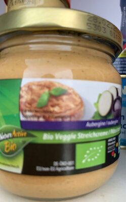 Pâte à tartiner veggie bio front packaging