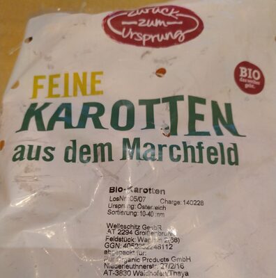 Feine Karotten aus dem Marchfeld