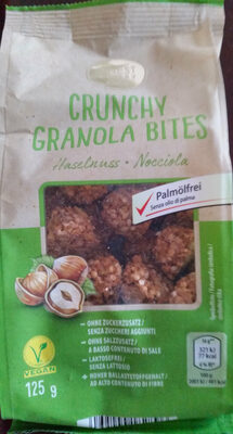 Crunchy Granola Bites Haselnuss