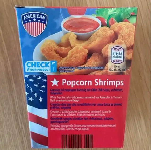 Popcorn schrimps