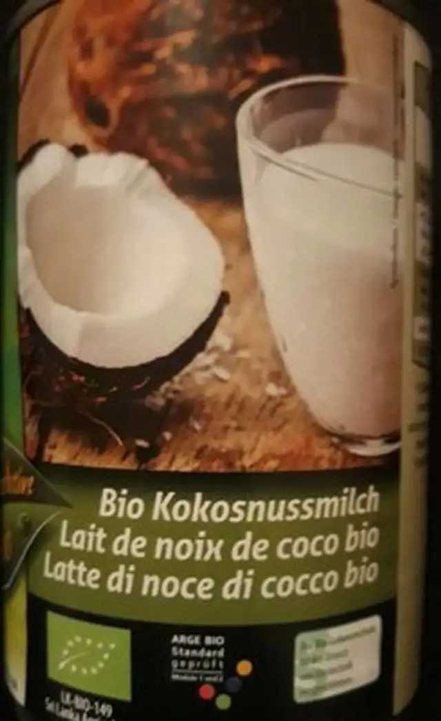 Lait de noix de coco bio