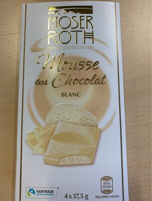 Mousse au Cocolat blanc