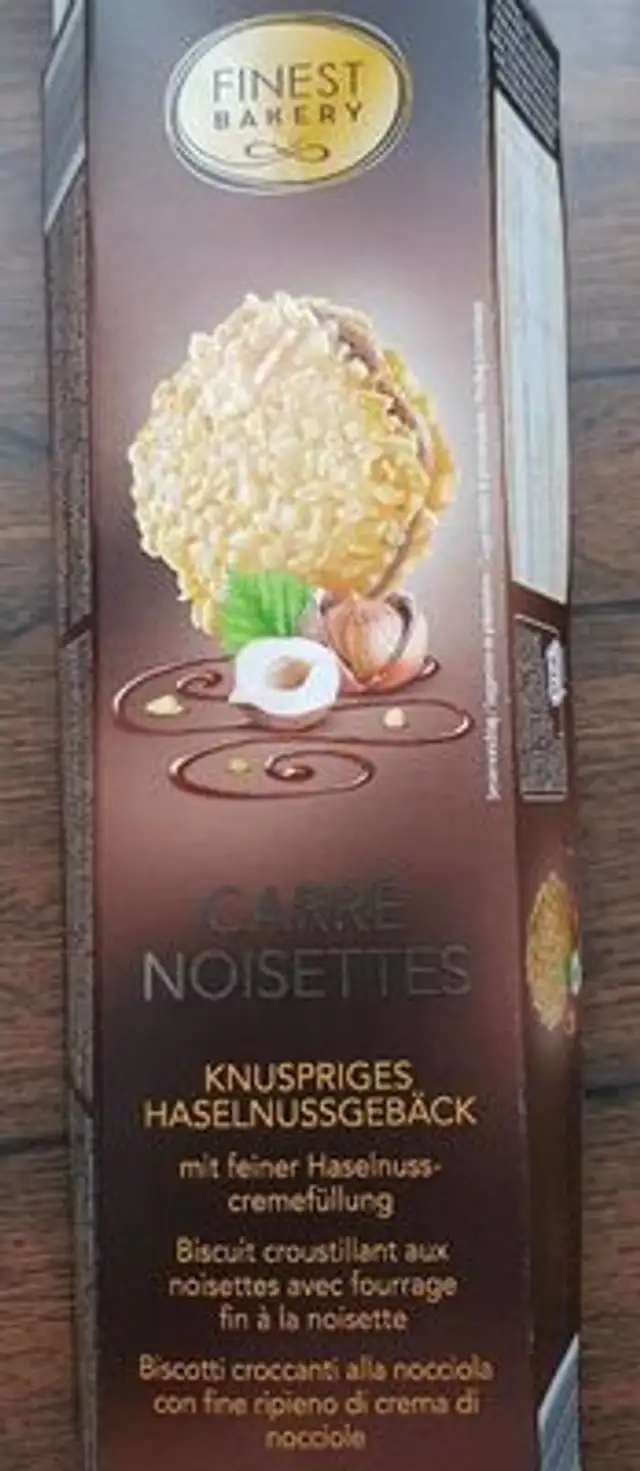 Carré noisettes
