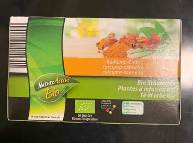Plantes à infusion bio curcuma-cannelle