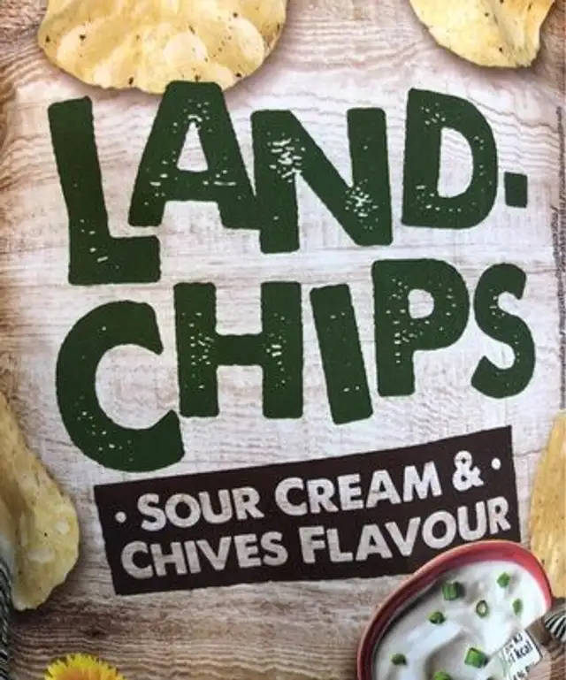 Land-chips Sour cream & Chives flavour