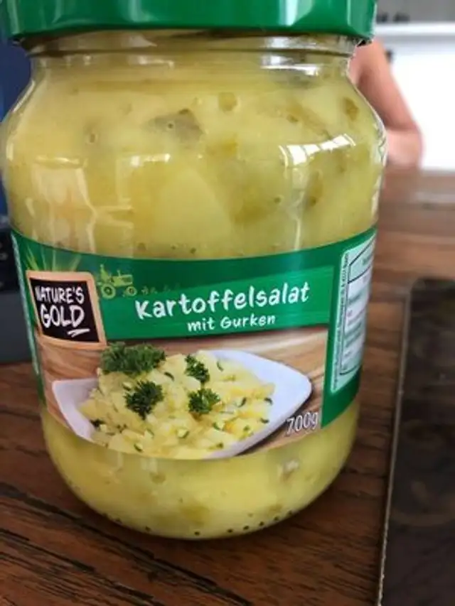 Kartoffelsalat mit Gurken