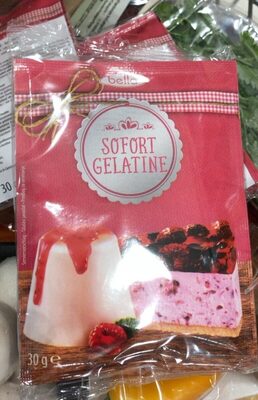 Sofort gelatine front packaging