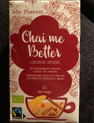 Chai me better front packaging