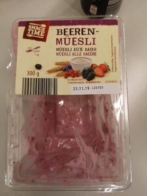 Muesli aux baies