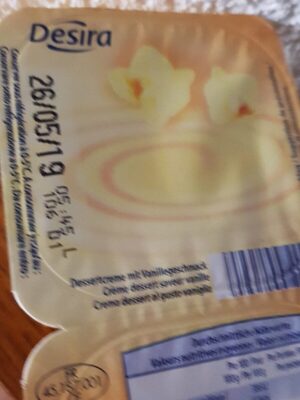 Creme dessert vanille front packaging