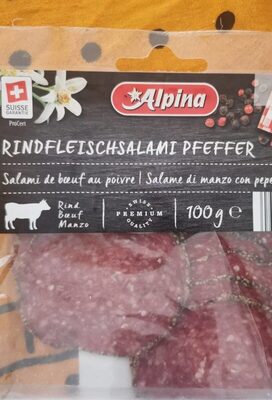 Salami de boeuf au poivre