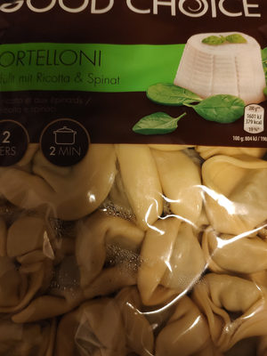 Tortelloni  épinard et ricotta