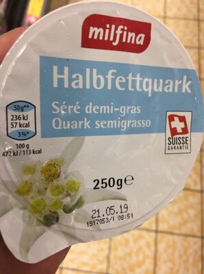 Séré demi-gras front packaging