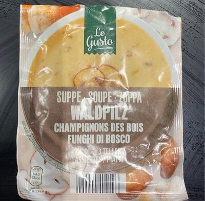 Soupe champignons des bois