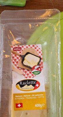 Raclette front packaging