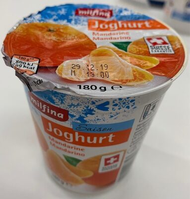 Yogourt mandarine