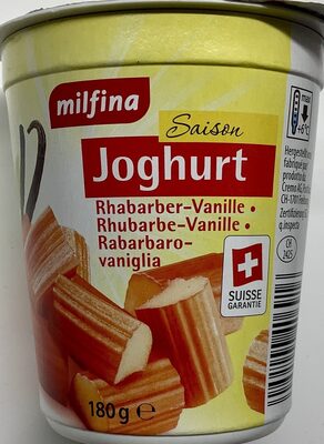 Saison Yogourt Rhubarbe-Vanille