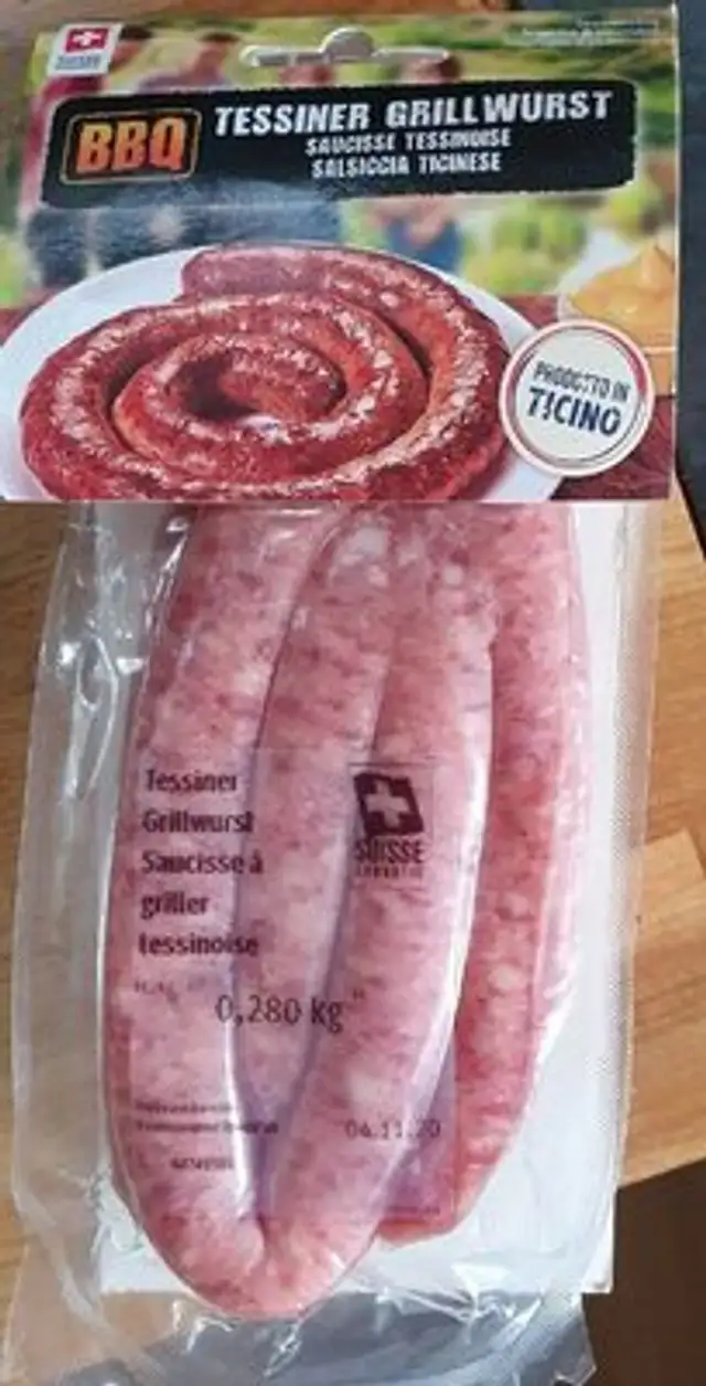 Saucisse à griller tessinoise